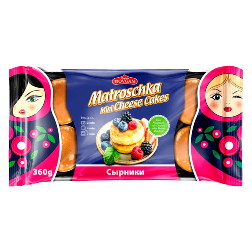 Dovgan Matroschka Mini Cheese Cakes 360g